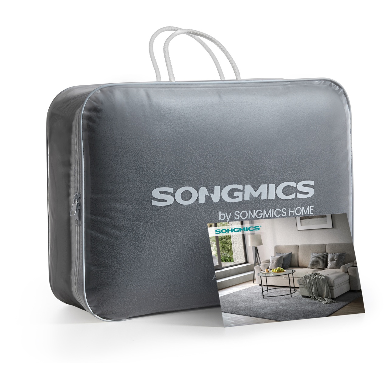 Covor Songmics Gri inchis 170x120x0.1 cm