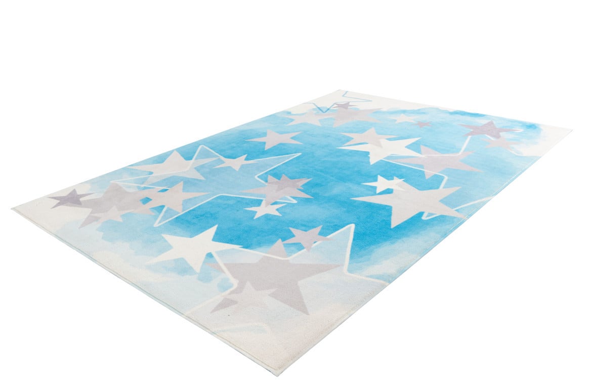 Covor Stars Albastru 120x170 cm - 3 | YEO