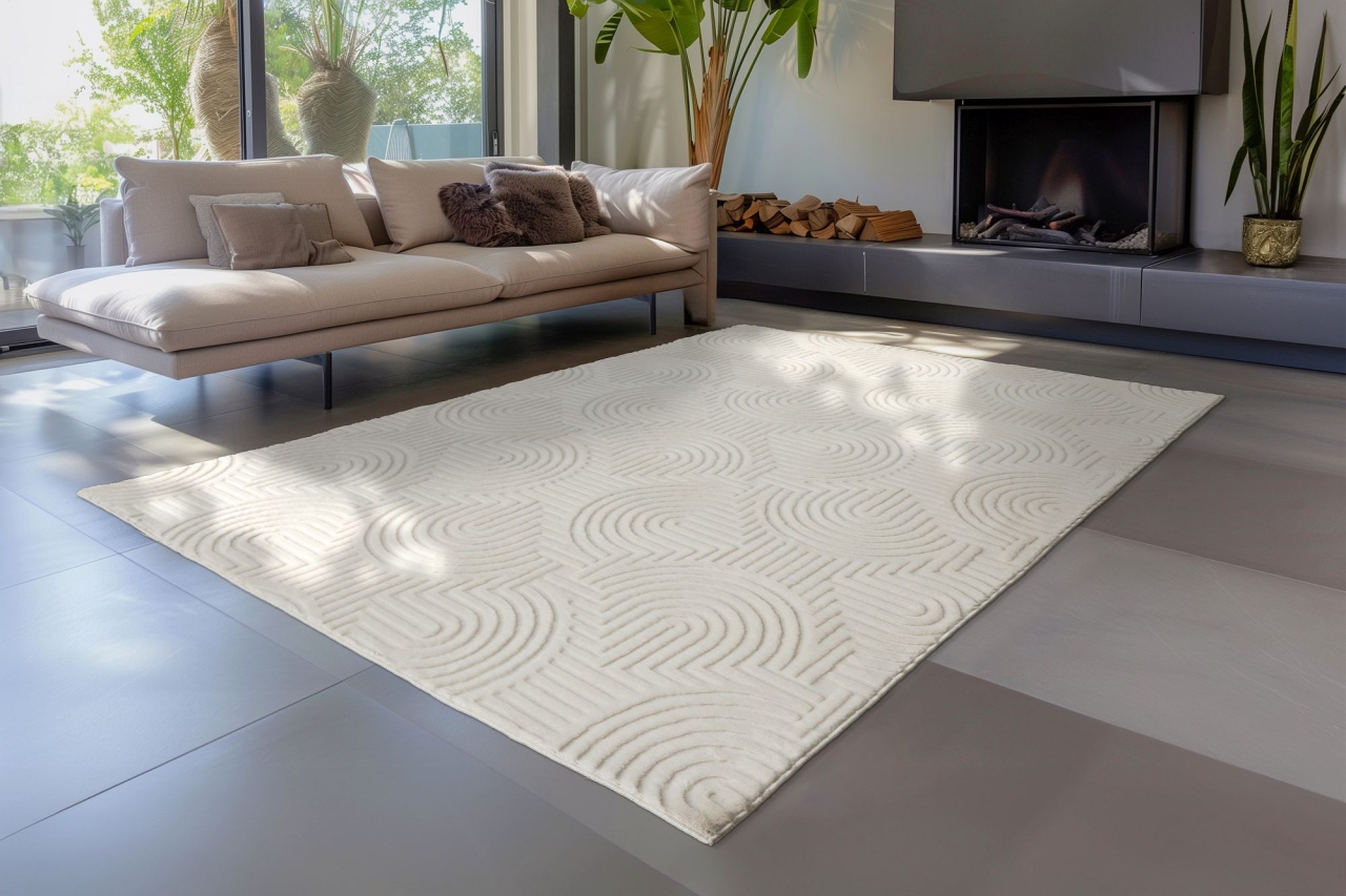 Covor Zen Sei Crem 200x290 cm - 2 | YEO
