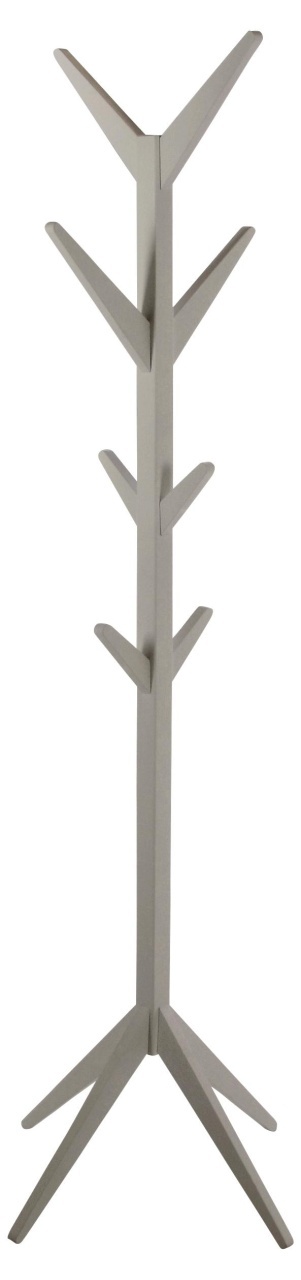 Cuier Ascot, Gri, 178x42x42 cm - Imagine 2