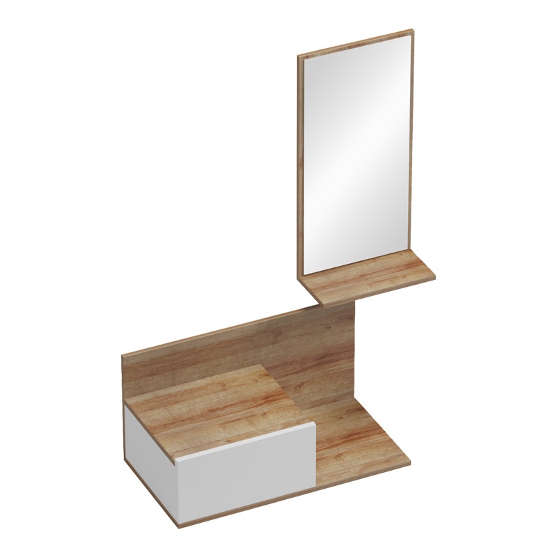 Cuier Miranda Alb 60x30x89.5 cm - 3 | YEO
