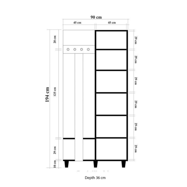 Cuier pentru Hol Garmanto 90 - 727