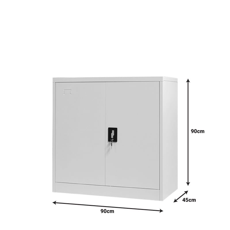 Dulap metalic Armon gri deschis 90x45x90 cm