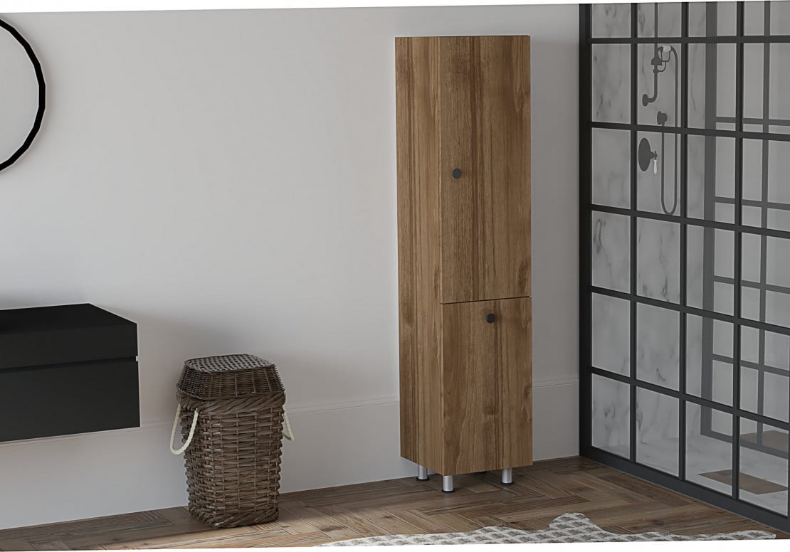 Dulap pentru Baie Lipa Walnut