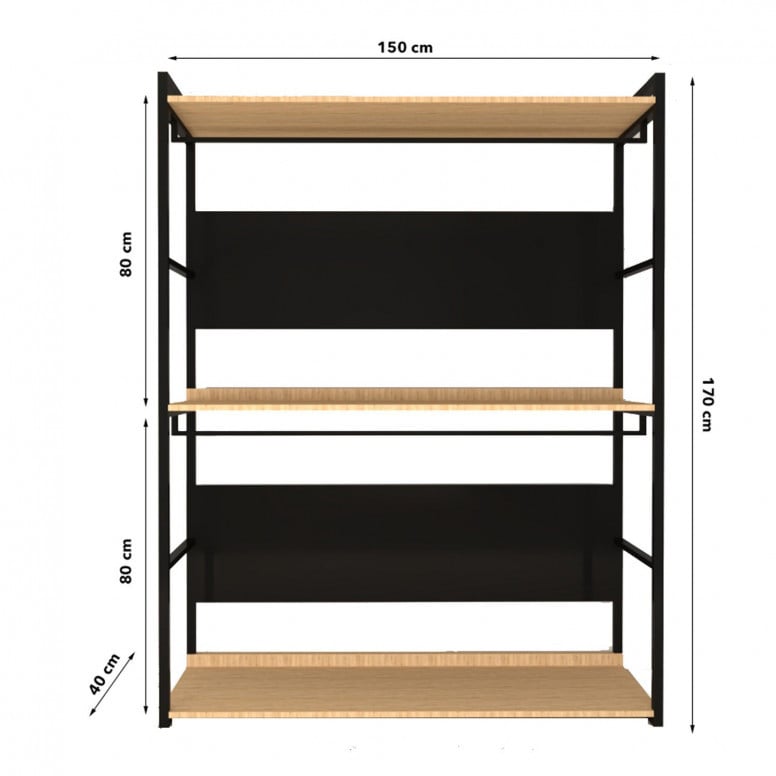 Dulap Perpa - L650 - 4 | YEO