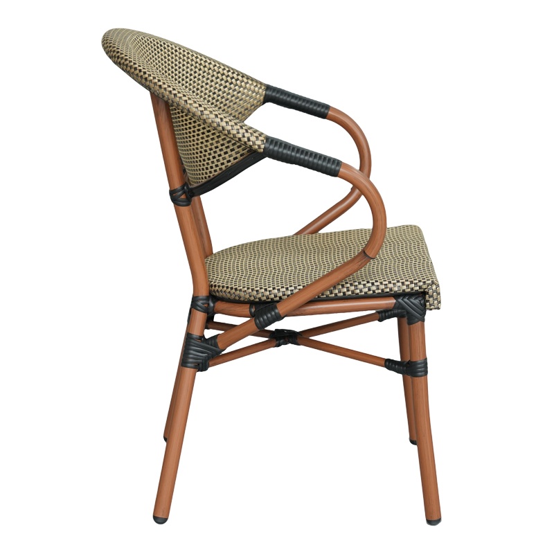 Fotoliu, Isaia, Pako, Auriu 57x57x83 cm - 3