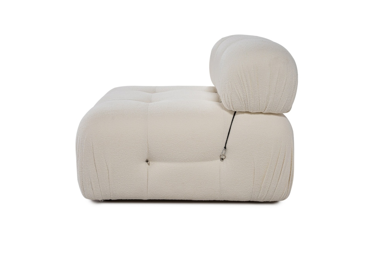 Fotoliu modular Bubble Alb - 5 | YEO