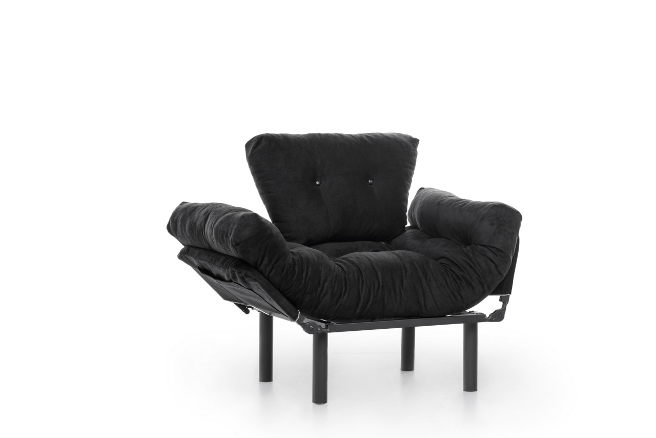 Fotoliu Nitta Negru - 4 | YEO