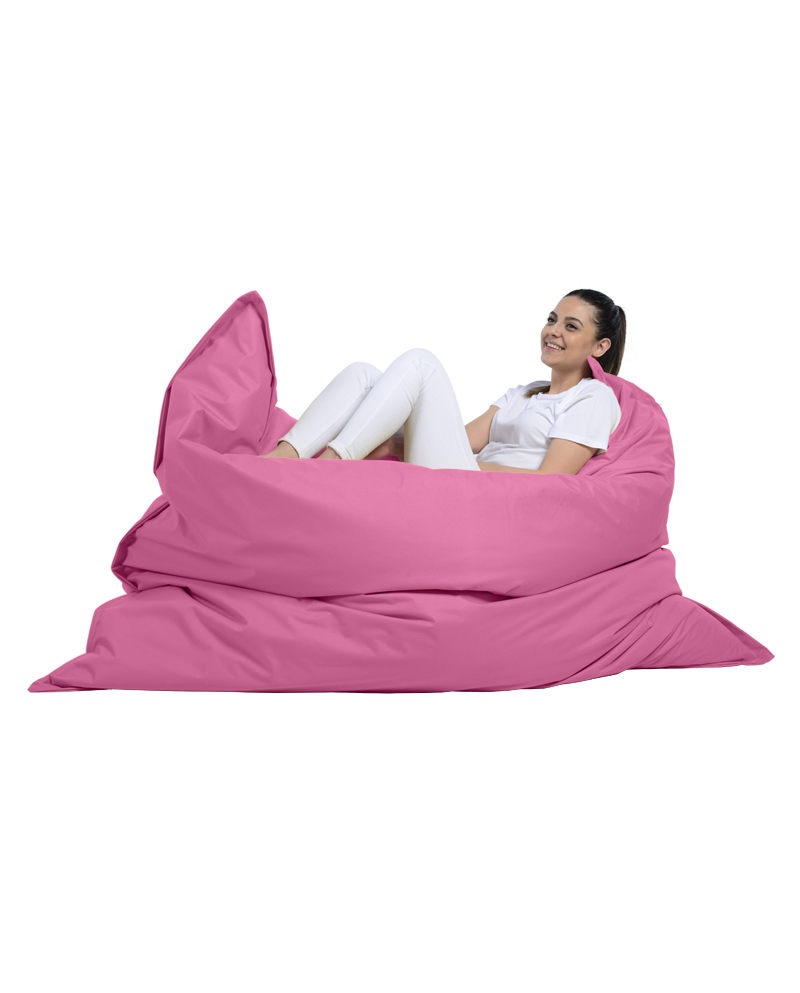 Fotoliu puf de gradina Giant Cushion Roz 140x180x30 cm - 3 | YEO