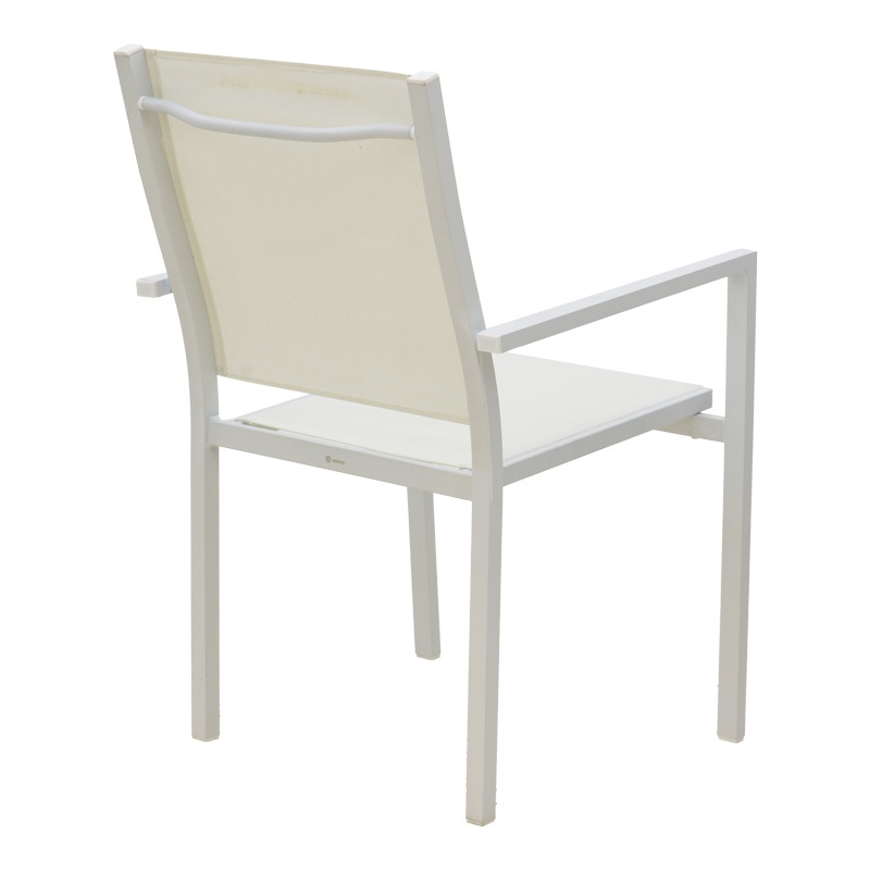 Fotoliu Zacreta, Pako World, Textil, Alb, 61x56x87 cm - 1 | YEO