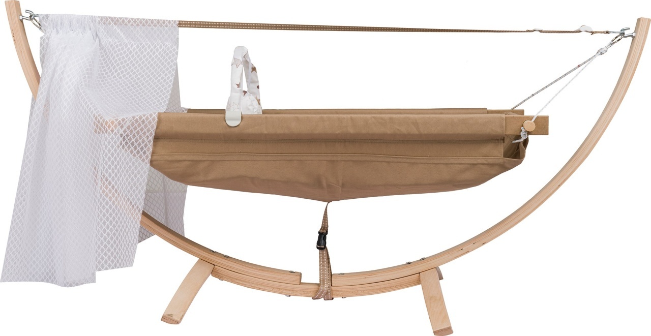 Hamac bebelusi Fethiye Auriu 135x56 cm - 4 | YEO