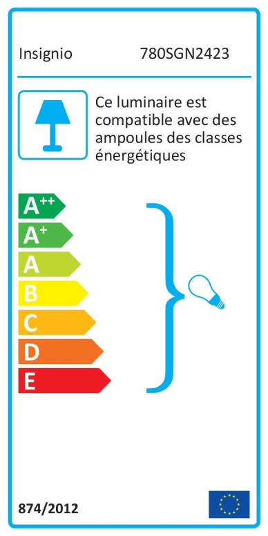 Lampadar AYD-1522 Gri/Stejar - 5 | YEO