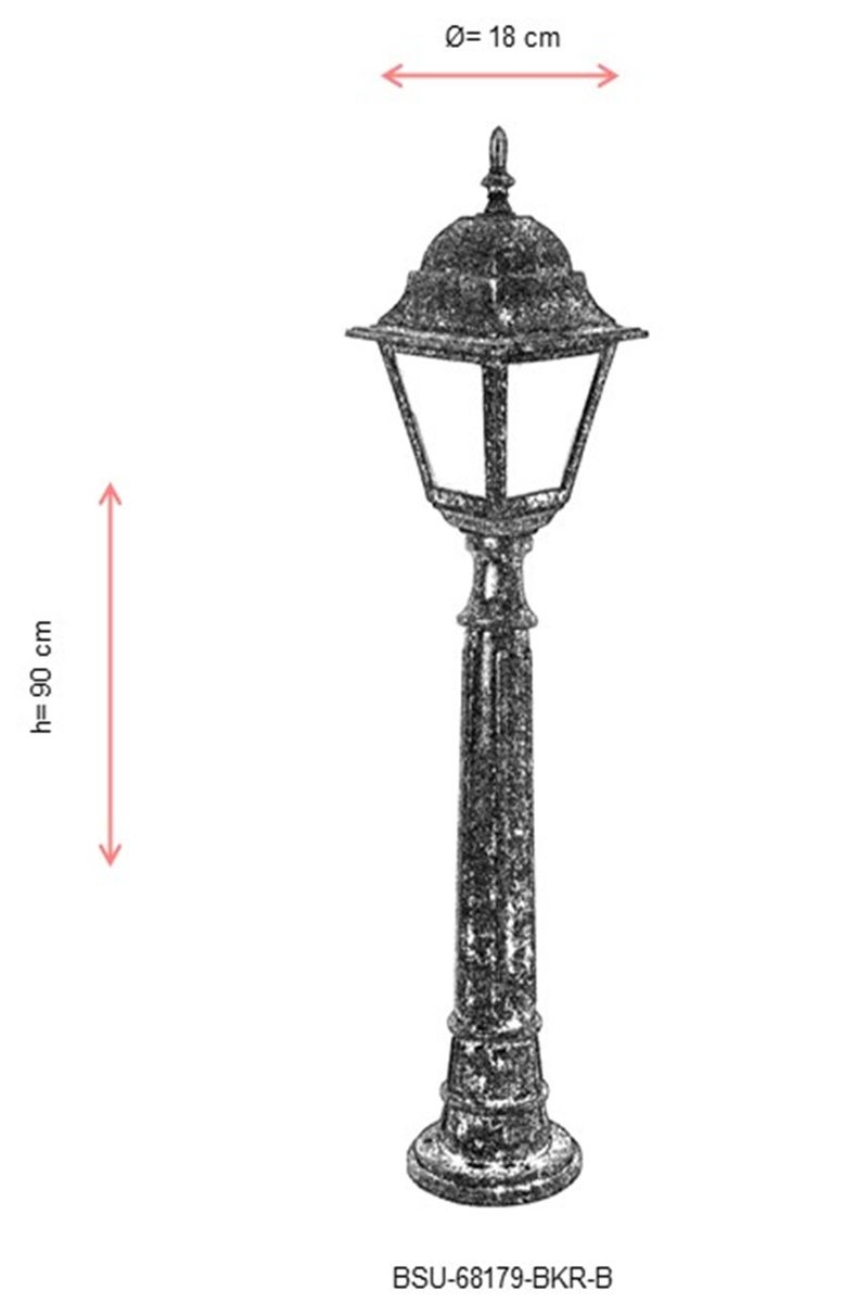 Lampadar de exterior 68179 Maro 90x18 cm - 2 | YEO