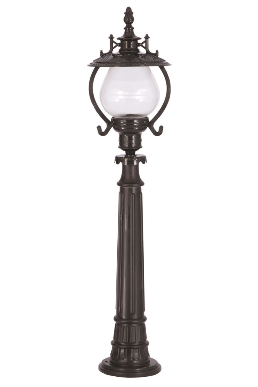 Lampadar de exterior 68205 Negru 107x25 cm