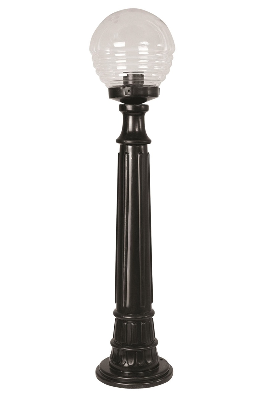 Lampadar de exterior M2B Negru 90x20 cm