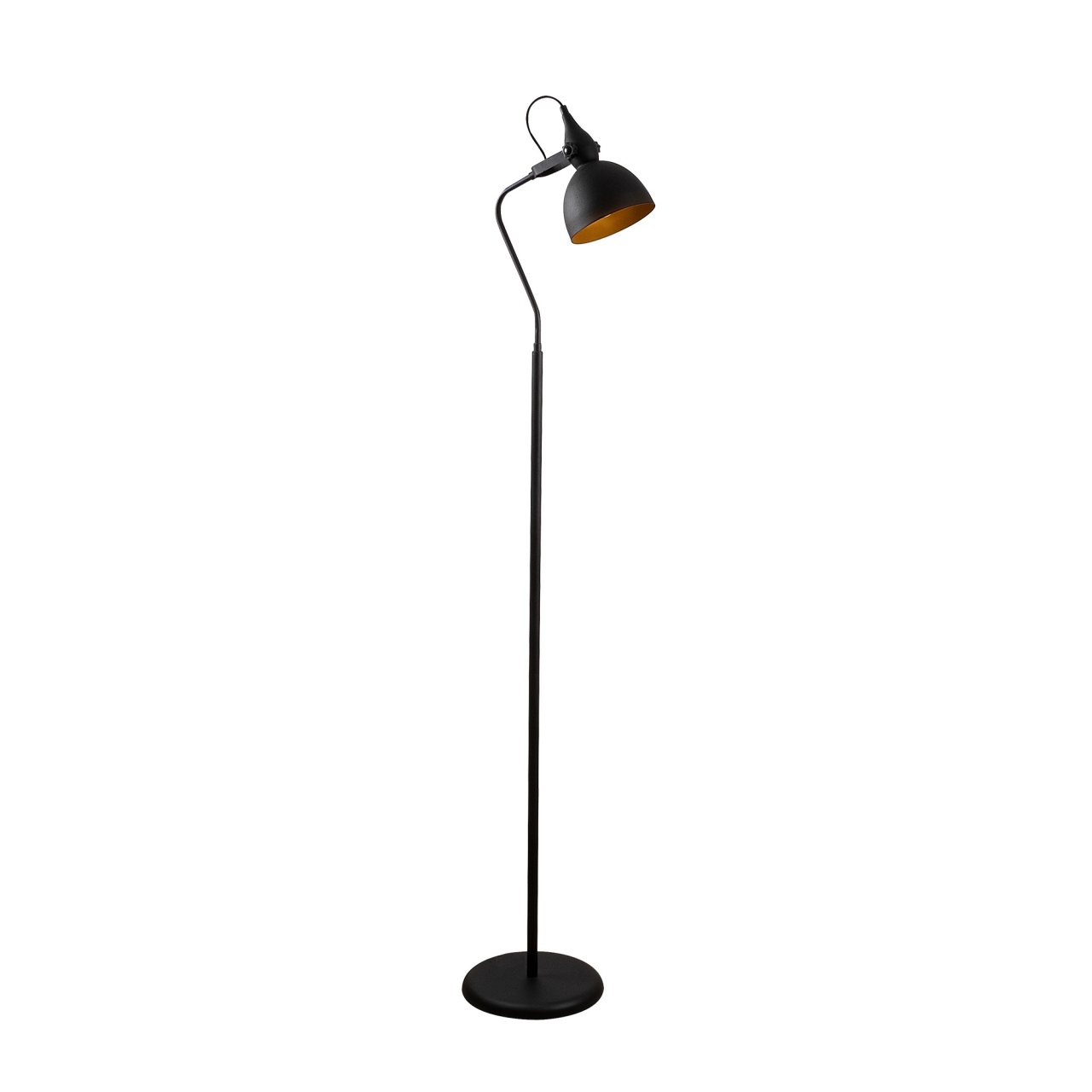 Lampadar Lik Negru 35x30x183 cm - 3 | YEO