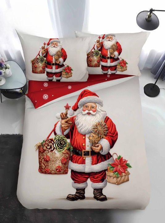 Lenjerie Craciun pentru 1 persoana Xmas V62 (Finet)