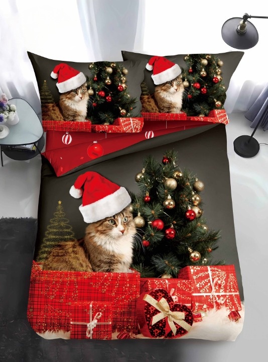 Lenjerie Craciun pentru 1 persoana Xmas V87 (Finet)