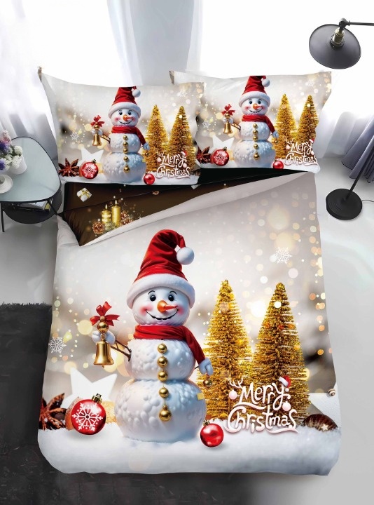 Lenjerie Craciun pentru 1 persoana Xmas V92 (Finet)