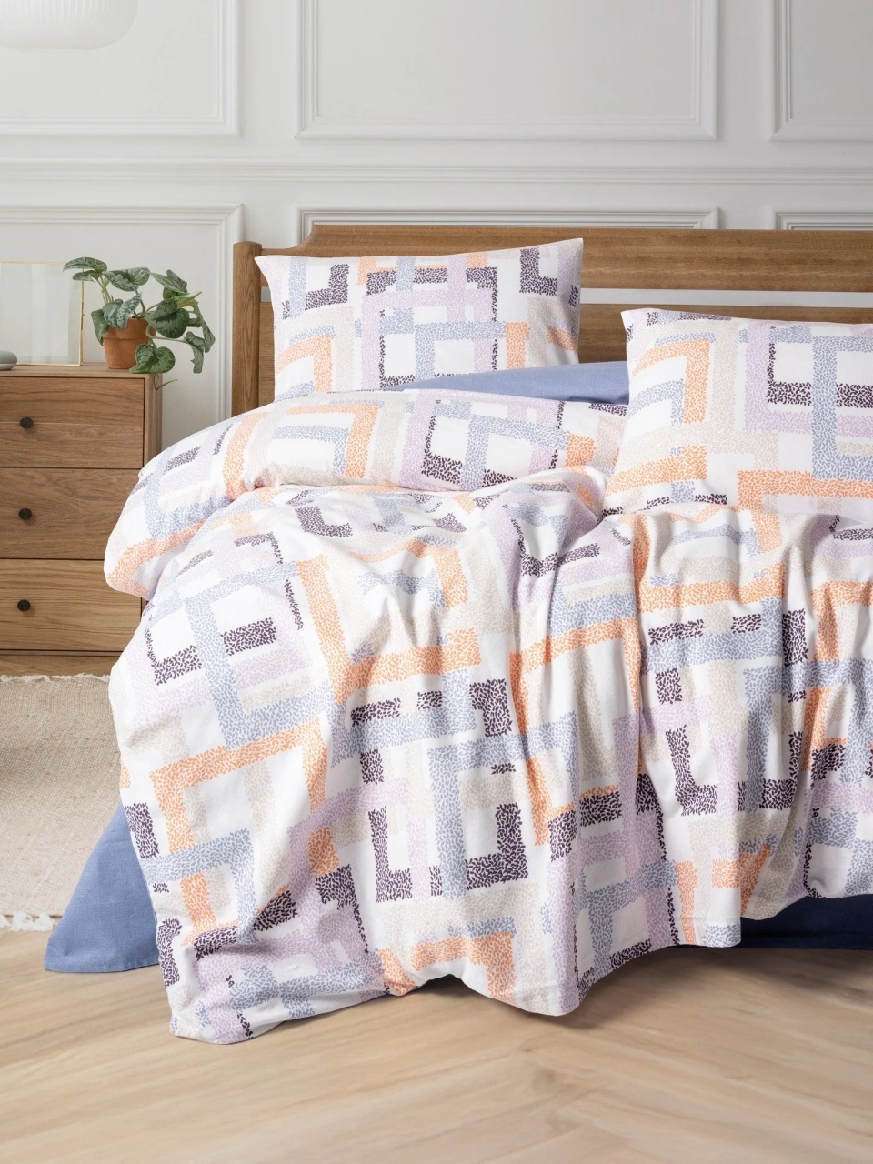 Lenjerie Hayden Lila (Bumbac 100% Flanel)