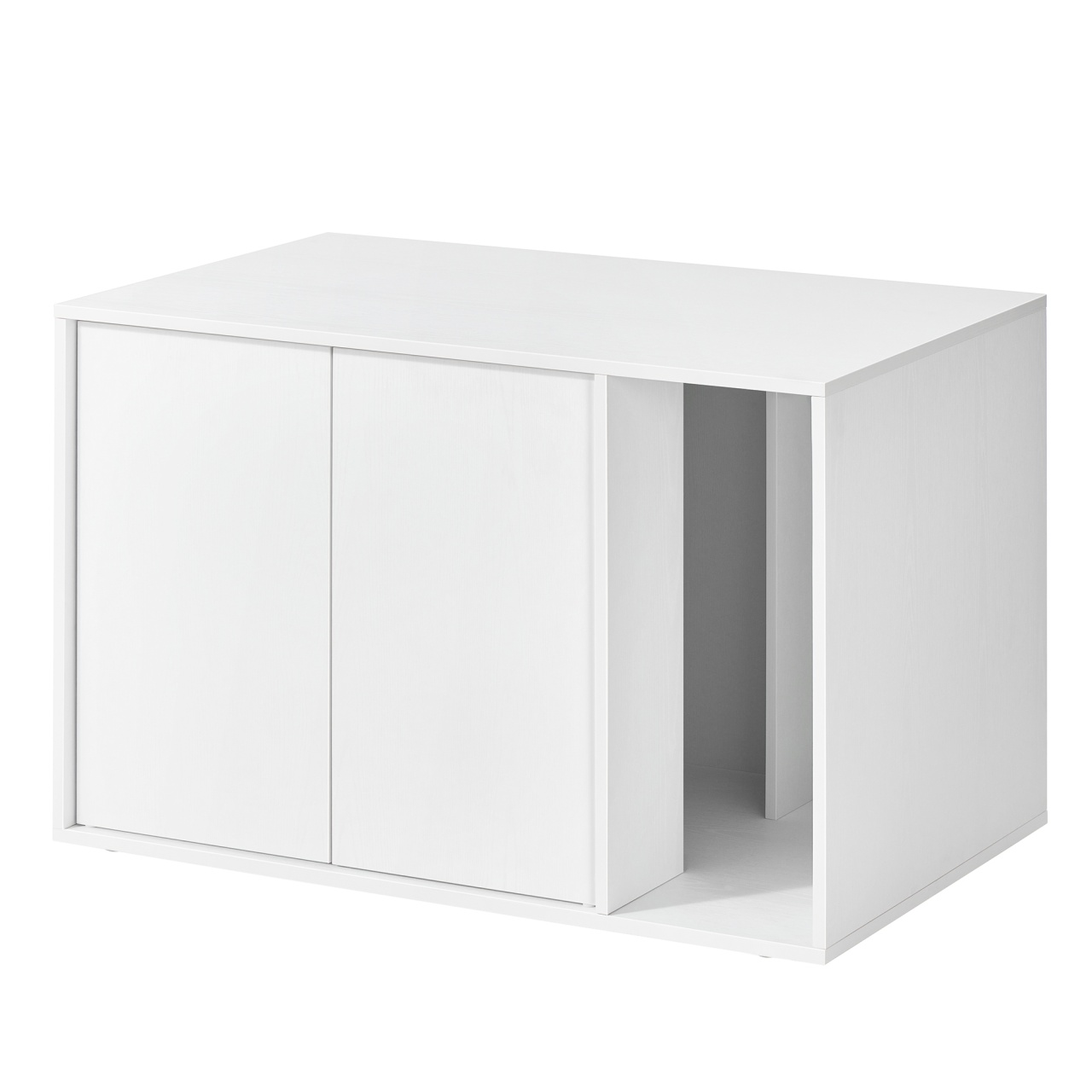 Litiera Alb Songmics 80x50x53 cm - 4 | YEO