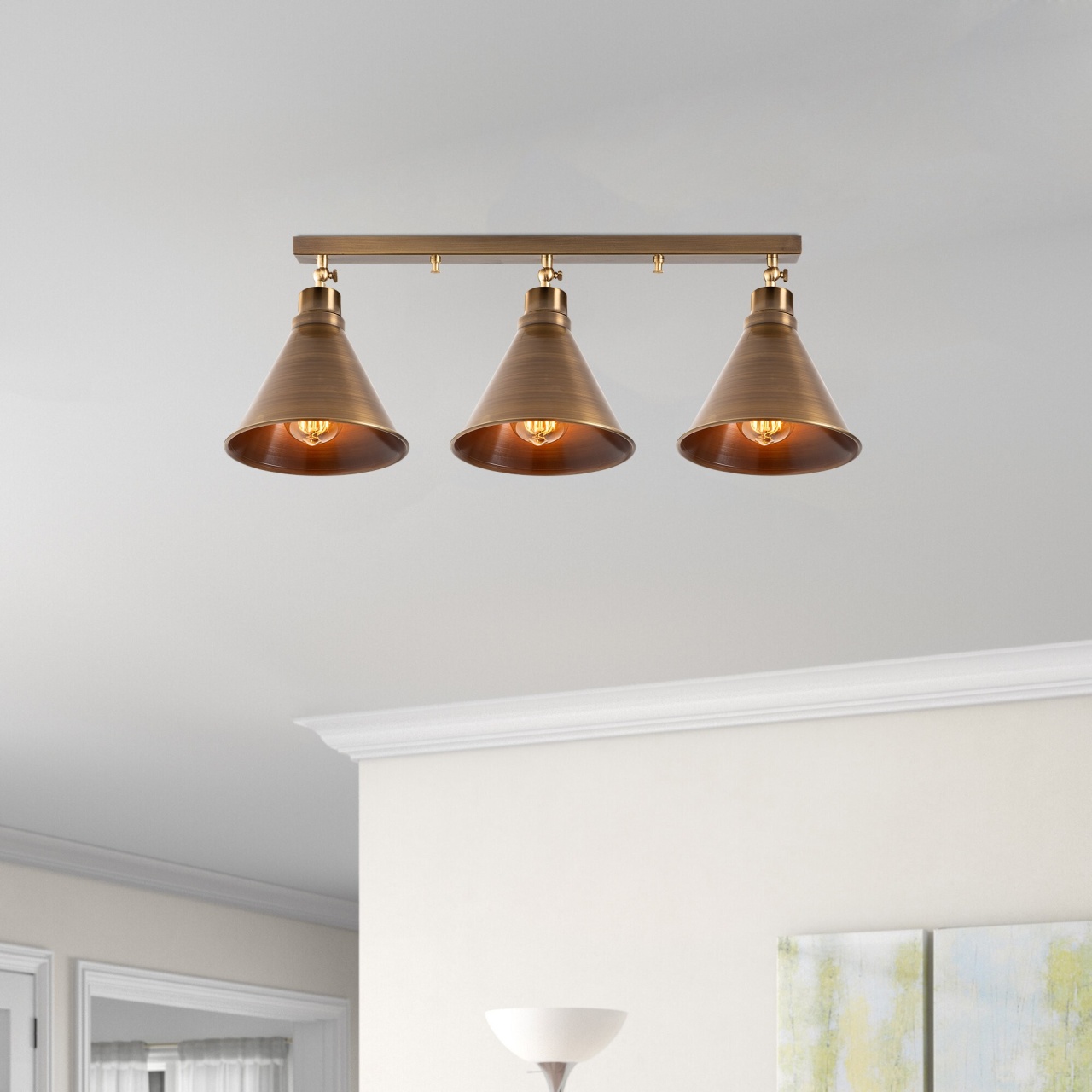 Lustra Berceste Maro 72x20x26 cm