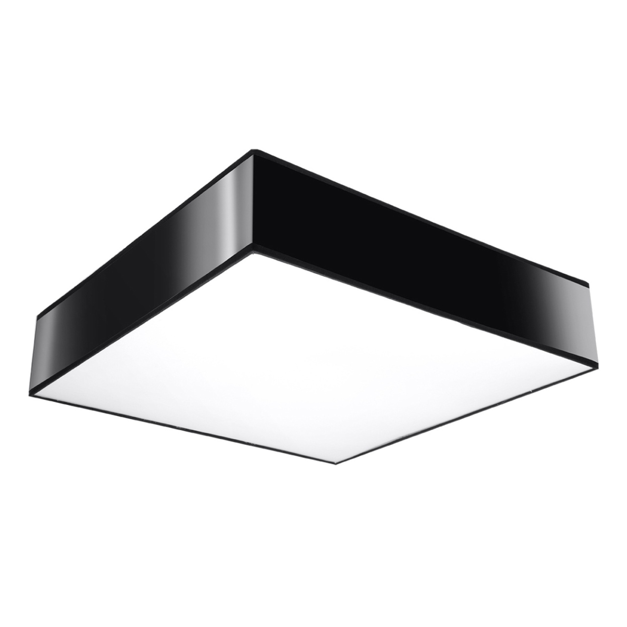 Lustra Horus Negru 55x55x11 cm