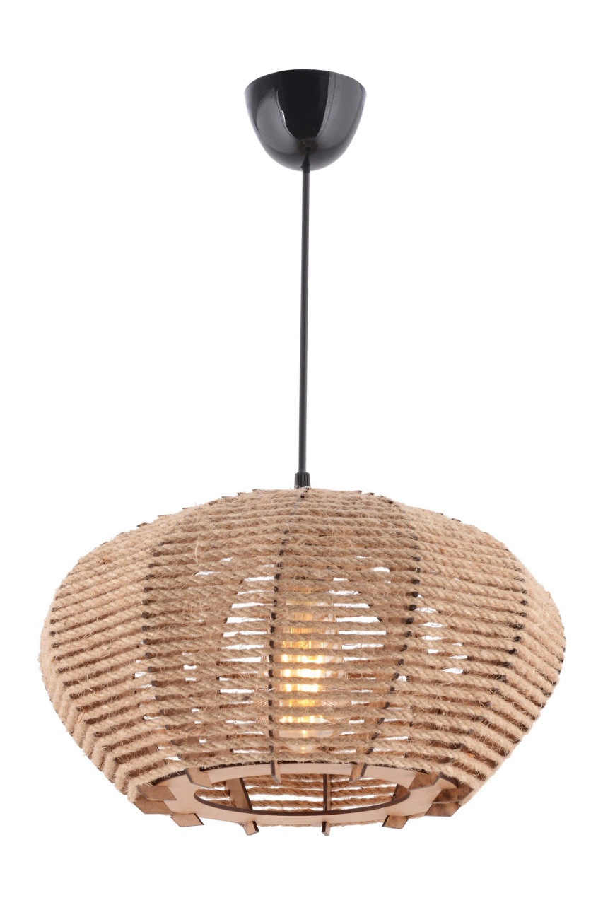 Lustra Jute Crem 35x35x65 cm - 1 | YEO