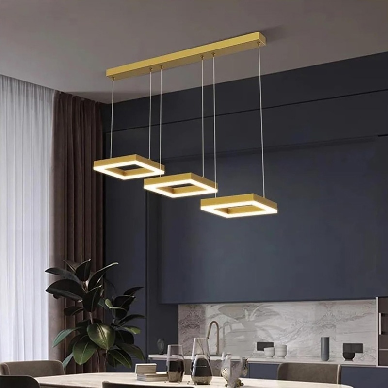 Lustra LED Benor Galben 70x20x15 cm - 1 | YEO