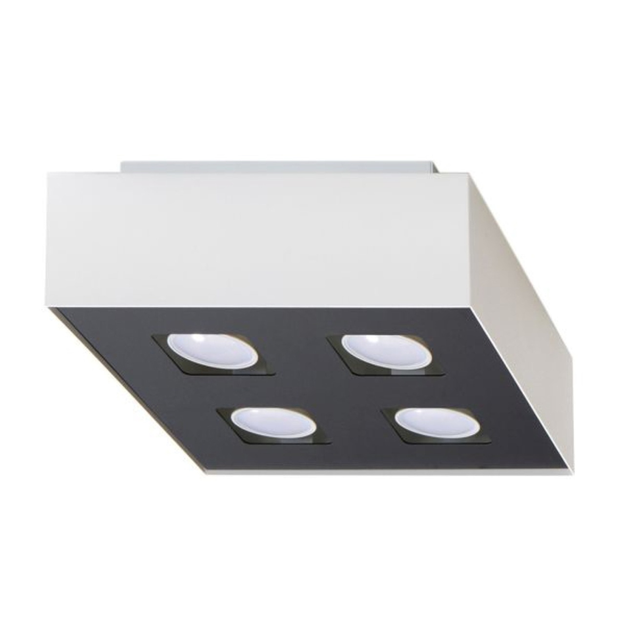 Lustra Mono Alb 24x24x11 cm