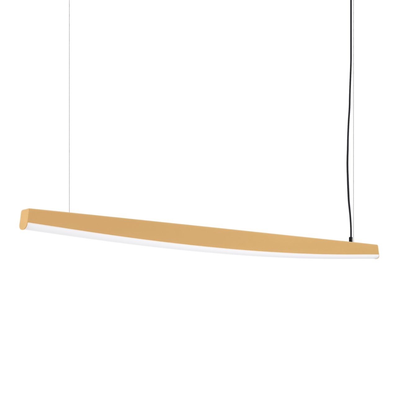Lustra suspendata LED Jorun 150 Auriu 3000K 150x3x210 cm