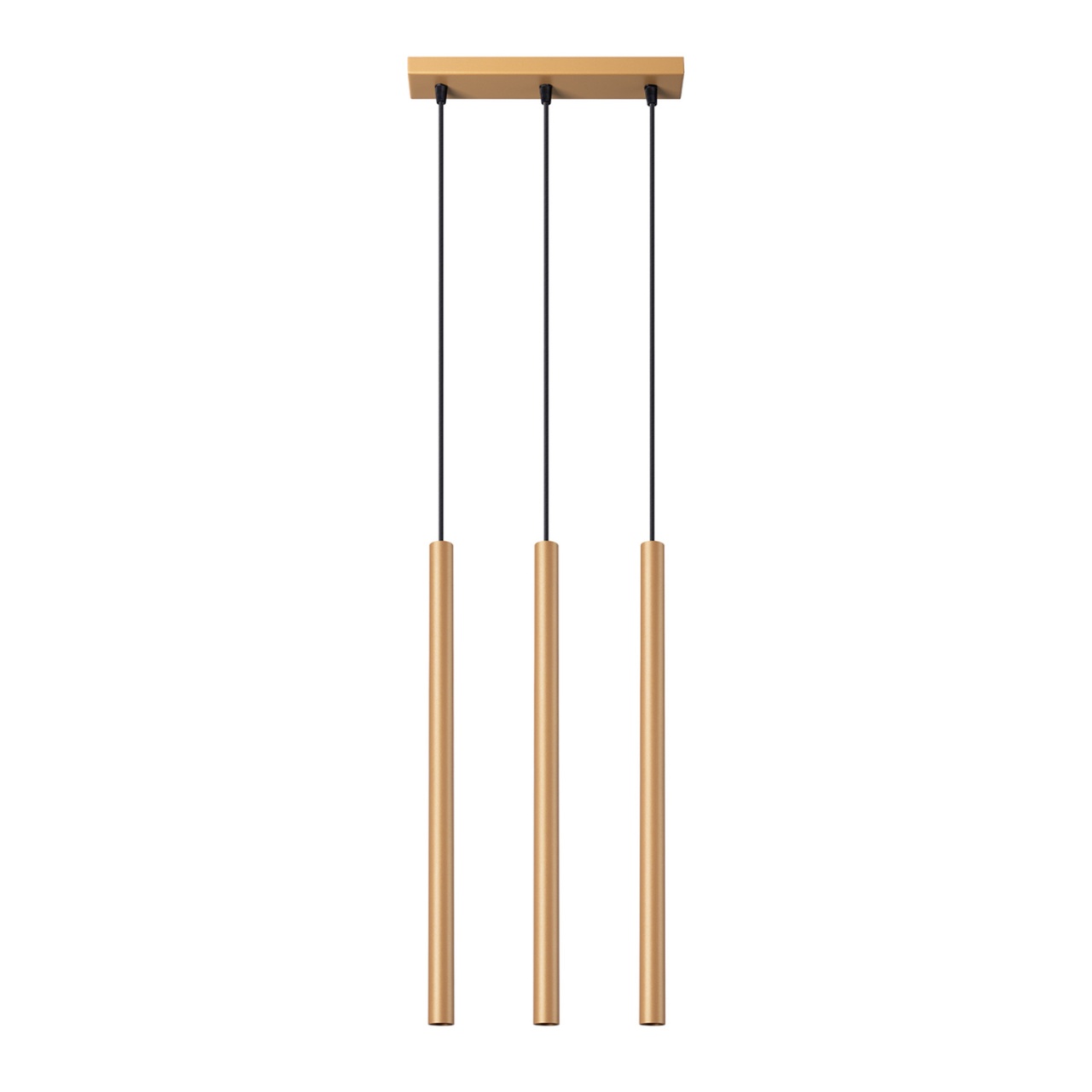 Lustra suspendata Pastelo Auriu 30x5x110 cm