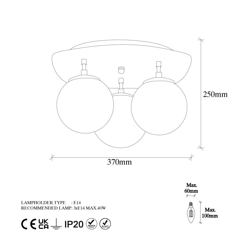 Lustra Well - 11710 Auriu - 4 | YEO