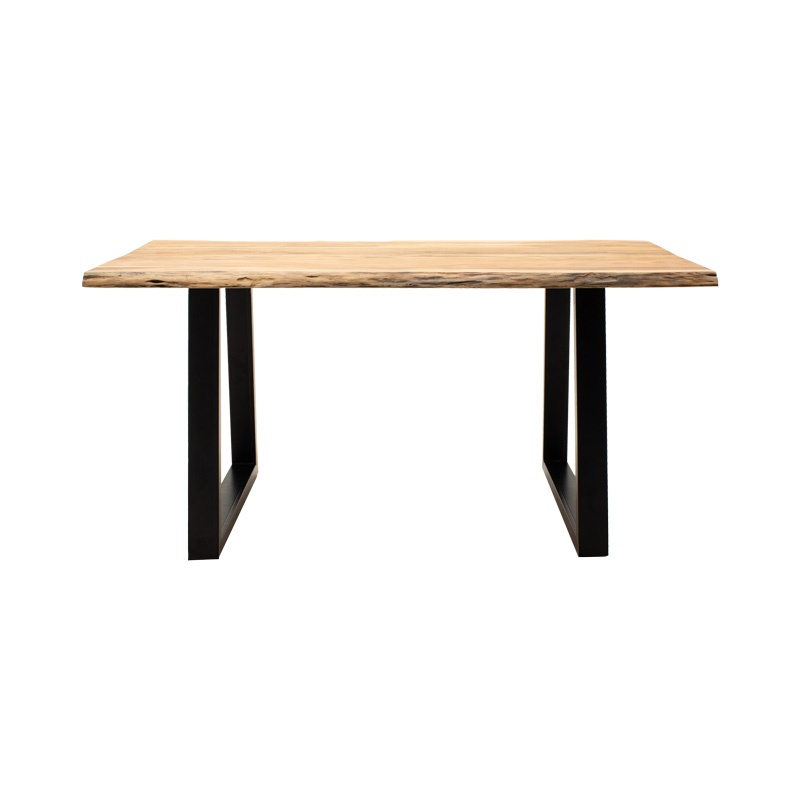 Masa Boho Miles, Pako World, Lemn de salcam grosime 2.5 cm, Natural, 140x80x76 cm - 2 | YEO
