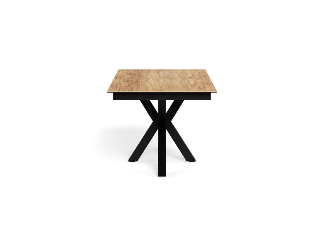Masa dining Heaven, Natural, 76x210x90 cm - Imagine 5