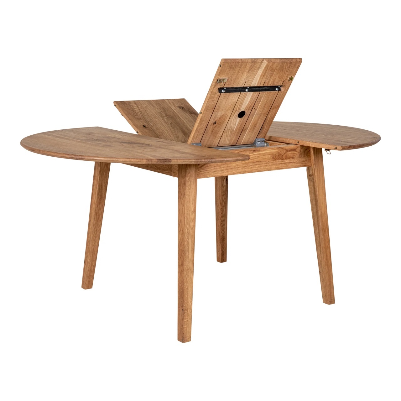 Masa dining Metz, Natural, 158x118x75.5 cm - Imagine 2
