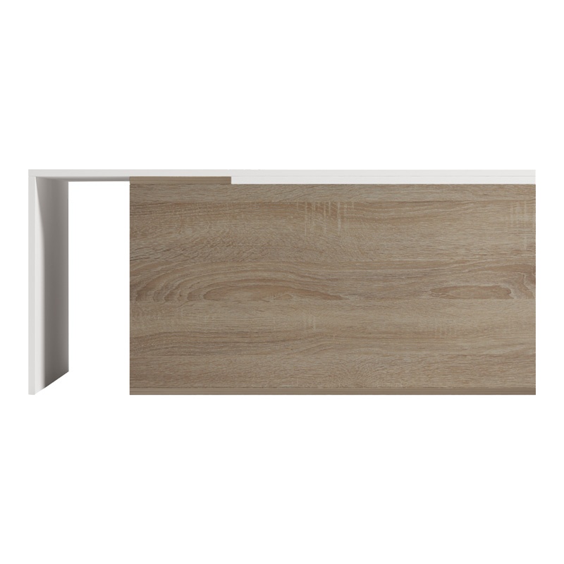 Masuta de cafea extensibila Extera Alb 160x50x45 cm - 2 | YEO