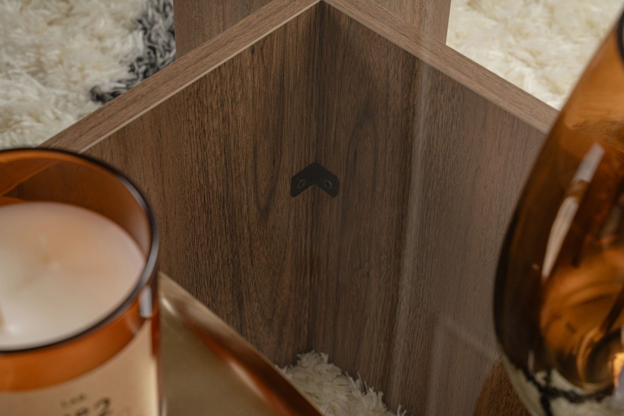 Masuta de cafea Flavio Nuc - 3 | YEO