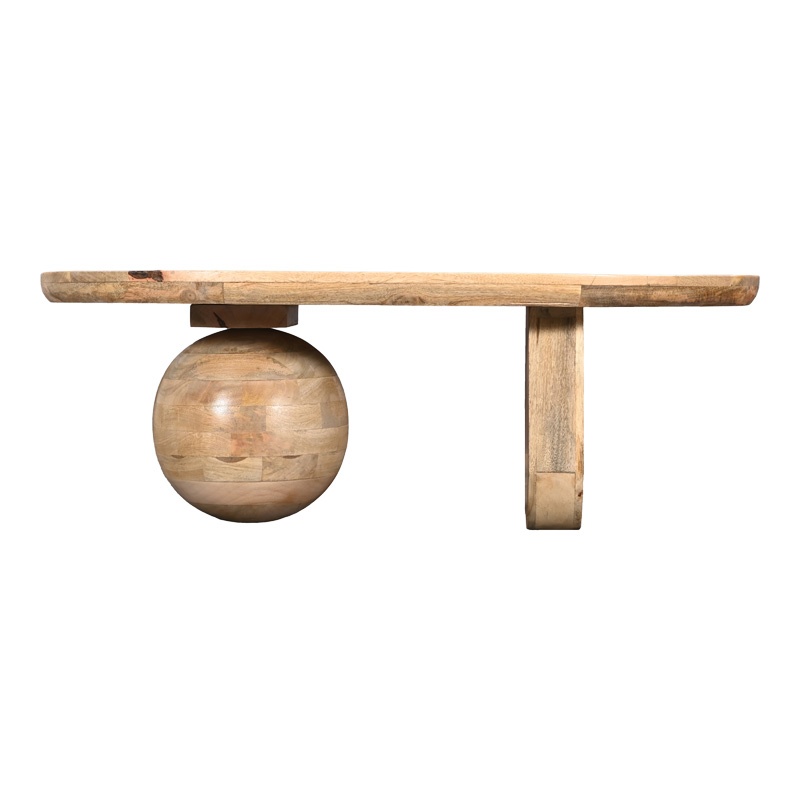 Masuta de cafea Kane boho Natural 110x72x38 cm - 2 | YEO