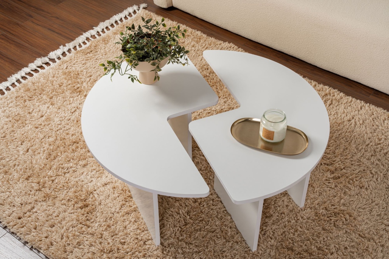 Masuta de cafea Moira Natural - 2 | YEO