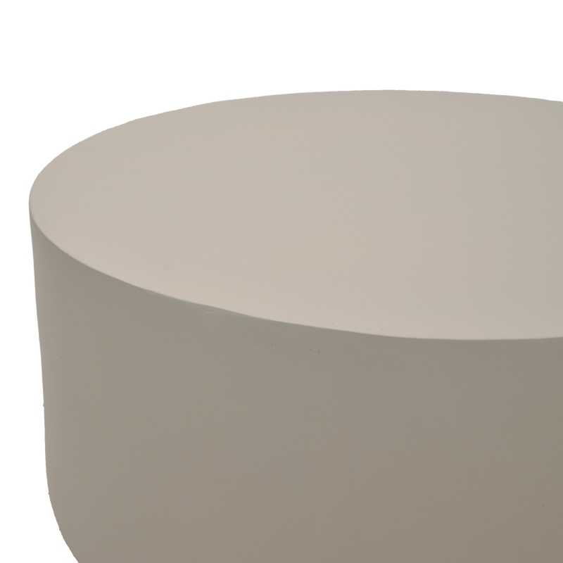 Masuta de cafea, Tierra, Pako, Gri deschis 75x75x37 cm - 3