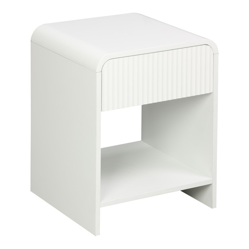 Noptiera Zeplen Alb 40x40x53 cm - 3 | YEO