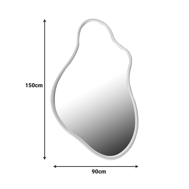 Oglinda Decorde Alb 90x3.5x150 cm
