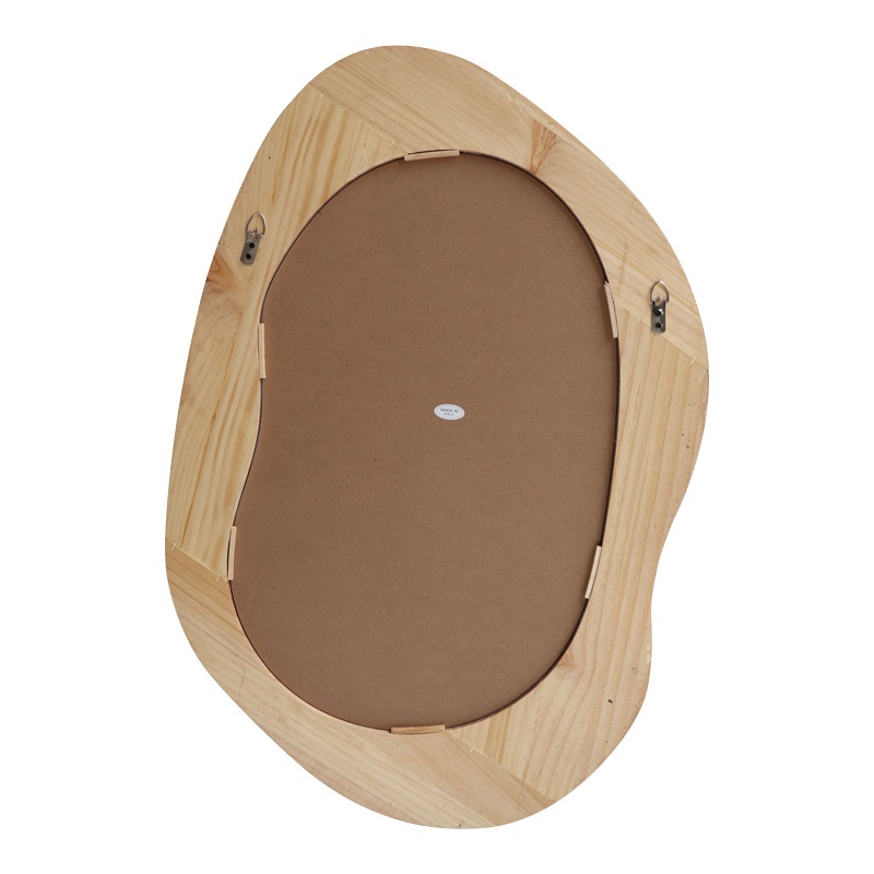 Oglinda ovala Enola, Pako World, Natural, 54x2.5x80 cm - 3 | YEO