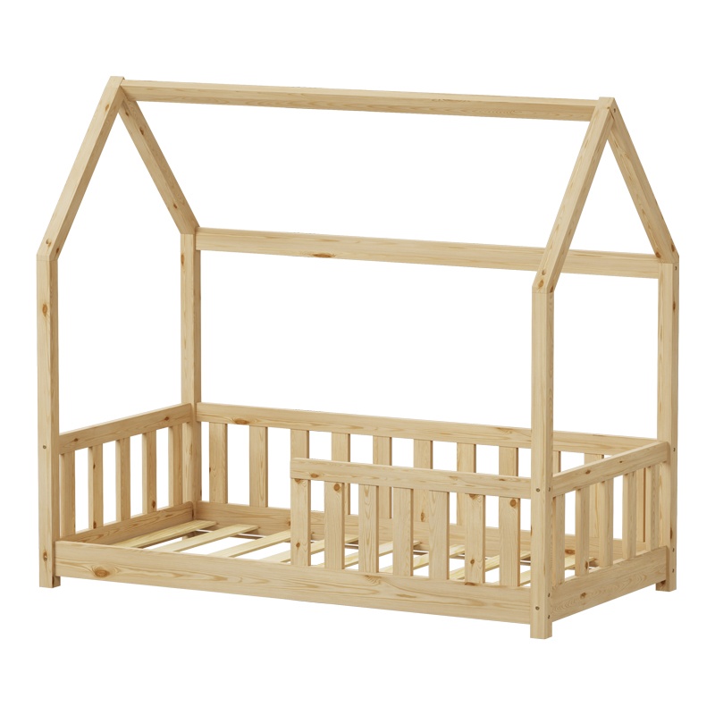 Pat pentru copii Bambie, Pako World, Natural, 70x140 cm - 2 | YEO