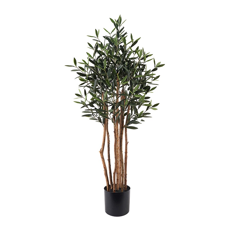Planta decorativa cu ghiveci Olia Verde 52x52x120 cm