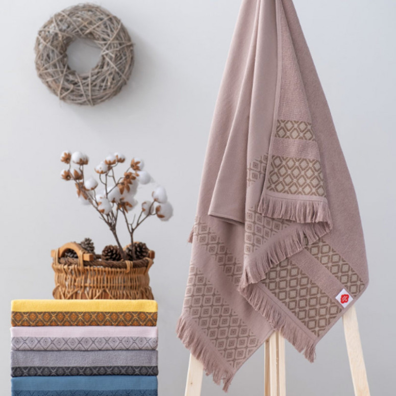 Prosop Twins Bej 75x150 cm (Bumbac 100%)