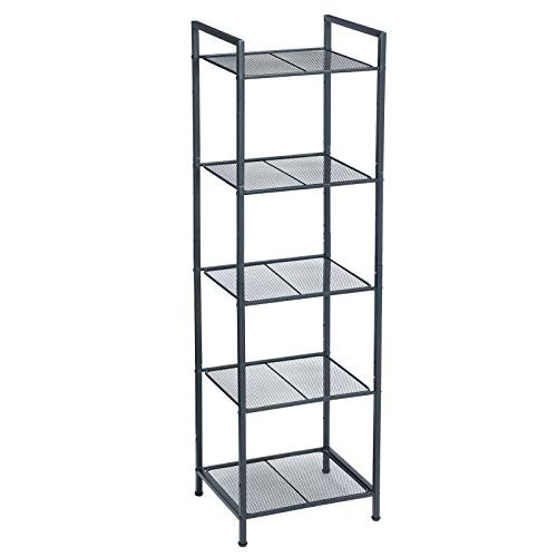 Raft, Songmics, Negru, 38x30x129.5 cm - 1 | YEO