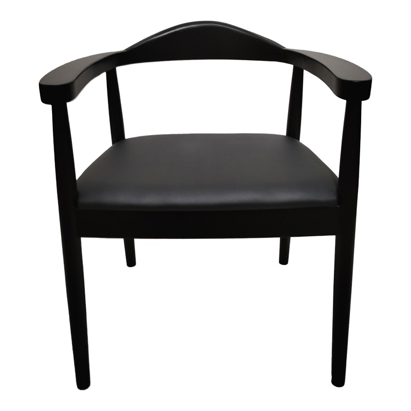 Scaun cu brate Joube Negru 59x48x73 cm - 4 | YEO