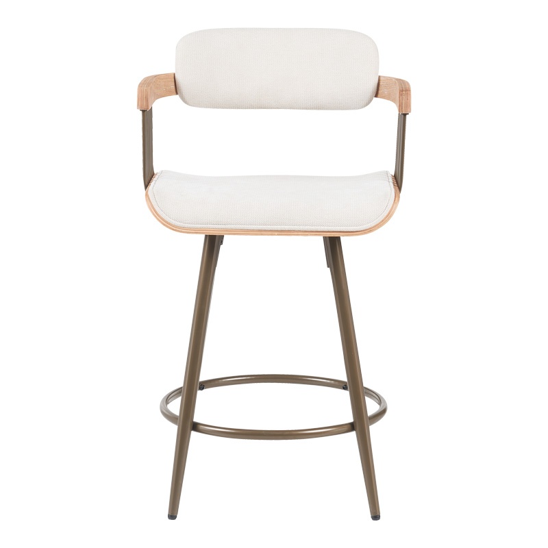 Scaun de bar Cameo Bronz 53x50x93 cm - 3 | YEO